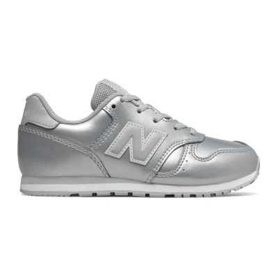Детски патики New Balance 373, спортски стил, сребрени