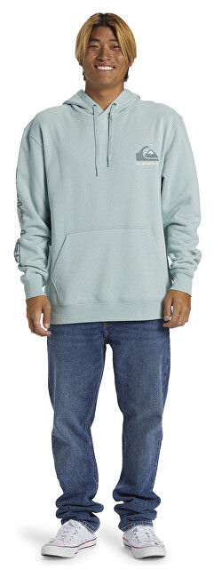 Duks për meshkuj Quiksilver Omni Logo, i kaltër