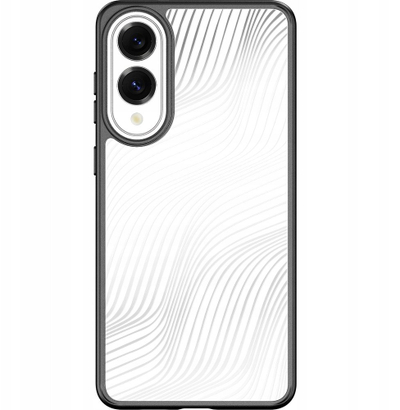 Këllëf telefoni Dux Ducis Aimo për Samsung S25 Edge, TPU dhe PC, i zi
