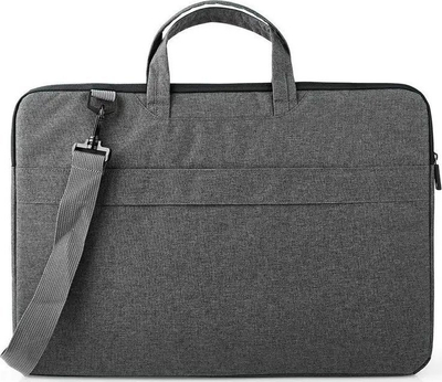 Çantë laptopi Nedis, 17-18", me rrip shpatulle, gri e errët