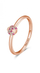 Unazë Rosato Allegra RZA020X, argjend 925 roze, zirkon, rozë