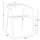 Kolltuk Serly 56x61x74,5Hcm (HM6052.01), bardhë