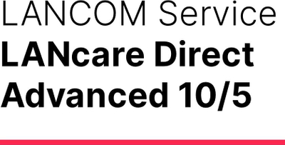 Услуга за поддршка Lancom Systems LANcare Direct Adv. 10/5 M, 1-годишен договор, верзија со е-пошта