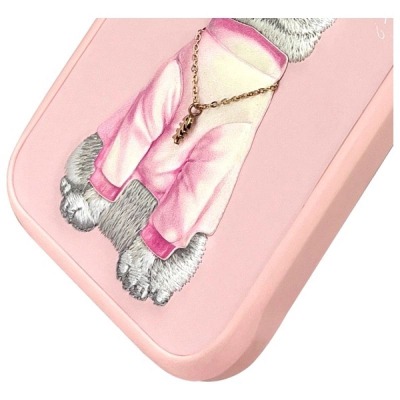 Mbulesë telefoni Nimmy Glasses Cool Cat për iPhone 16 Pro Max 6.9", TPU PC, rozë