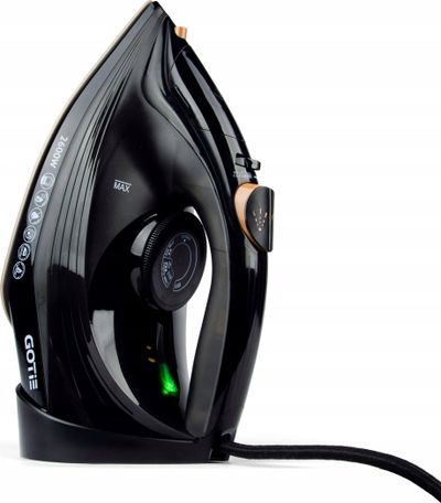 Hekur me avull GOTIE GZE-2600, 2600W, shollë qeramike, gri