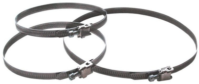 Полица за телевизор GTV CLAMP CB 60-270, монтирање со стега, црна