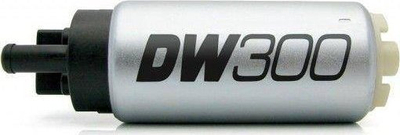 Pompe karburanti DeatschWerks DW300 9-301-1014, 340 l/orë, 100 PSI, argjend