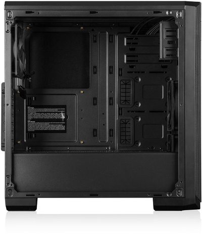 Kasë kompjuteri Modecom Oberon Pro Silent (AT-OBERON-PS-10-000000-0002), e zezë