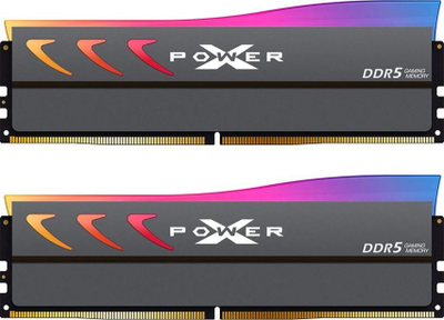 RAM Silicon Power XPOWER Storm RGB DDR5, 32GB 6000MHz CL30, e zezë