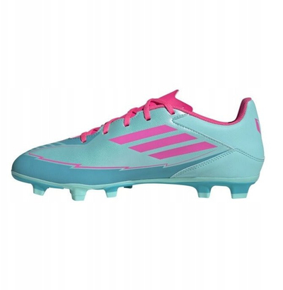 Këpucë futbolli Adidas F50 Club Messi M IH0929, FG MG, për bar natyral dhe artificial, blu rozë