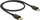 Kabllo Delock DisplayPort - DisplayPort, 0.5m, e zezë