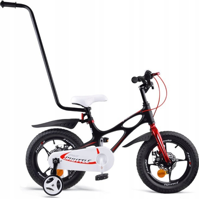 Biçikletë për kalama Royalbaby Space Shuttle RB14-22, 14", e zezë