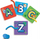 Set kreativ me plastelinë SES Creative 14641, mësu alfabetin, 6 ngjyra, shumëngjyrësh