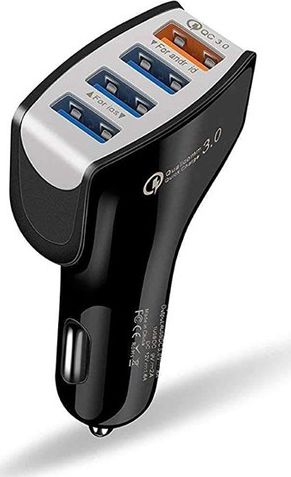 Ngarkues makine ECOBOX Car Charger, 4xUSB 7A, QC 3.0, i zi