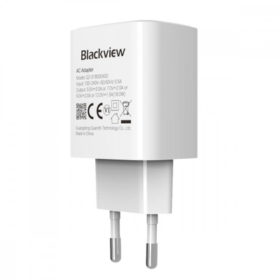 Полнач за мрежа Blackview, USB Type C, 18W Fast Charge, бел