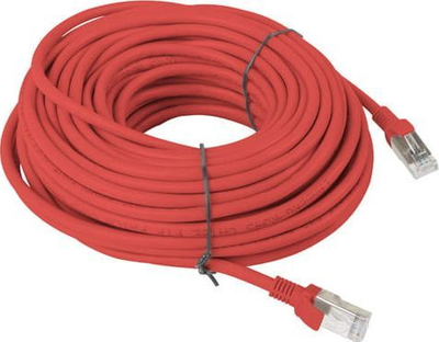 Kabllo patchcord Lanberg, KAT.5E, 30m, e kuqe