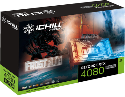 Kartelë grafike Inno3D GeForce RTX 4080 SUPER iCHILL Frostbite 16GB GDDR6X