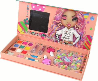 Set lodrash grimi Leantoys DIY 2 in 1, 100 copë, multingjyrësh