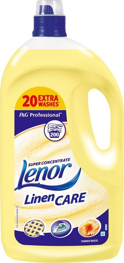 Zbutës rrobash Lenor Zbutës rrobash Lenor i verdhë 5l 200 larje Verë Procter&Gamble