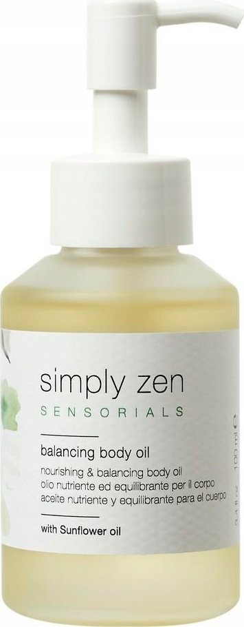 Vaj trupi Simply Zen Balancing Hydrating, për lëkurë të hidratuar, 100 ml, për të gjithë