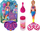 Set lodër Leantoys Mermaid, kukull sirenë, flluska sapuni, shumëngjyrësh