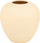Vazo dekorative Atmosphera Rily Ball, 22 cm, qeramike, bezhë