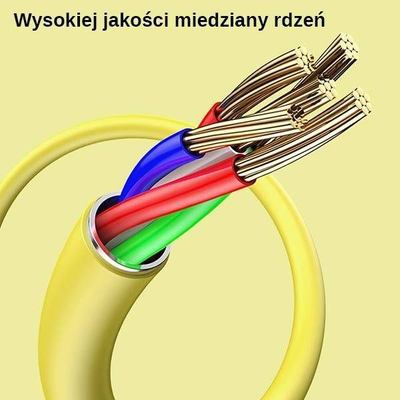 Kabllo Usams USB-A - microUSB (69871-uu), 1 m, e gjelbër