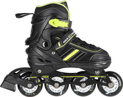 Rollera NILS Extreme NH18191, nr. 34 - 38, të zeza