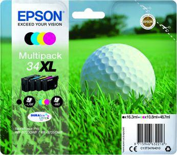 Kartutsa boje Epson 34XL Multipack, DuraBrite Ultra, set 4 ngjyra