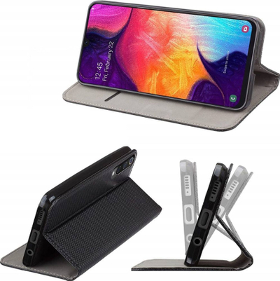 Калсна книга Blow Smart Case за Samsung Galaxy A55, магнетна, со џеб за картичка, црна