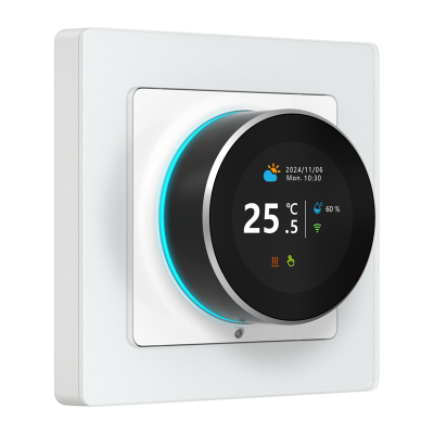Termostat inteligjent Avatto WT20R, WiFi, ekran me ngjyra, i bardhë