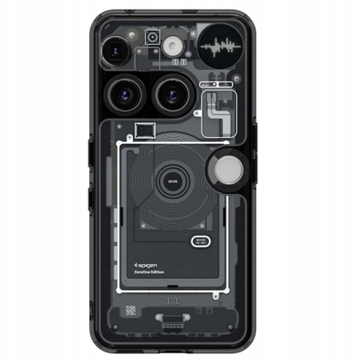 Mbulesë telefoni Spigen Ultra Hybrid Zero One, për Nothing Phone 3a, transparente