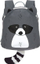 Shpinore për fëmijë Lassig Tiny Backpack About Friends Raccoon, rezistente ndaj ujit, gri