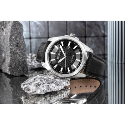 Orë dore Citizen BM7108-14E, Eco-Drive, 41mm, e zezë