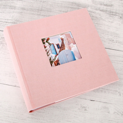 Album fotografish Goldbuch Bella Vista 17922, 10x15cm 200 foto, me xhepa, rozë