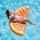 58763 ORANGE SLICE MAT 1.78mx85cm