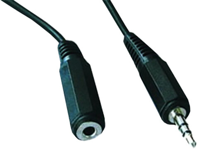 Kabllo zgjatëse audio Gembird CABLEXPERT, Jack 3.5mm, M/F, 1.5m, e zezë