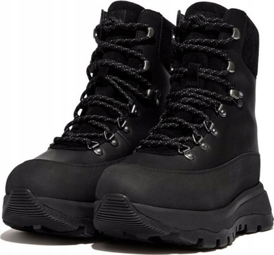 Çizme ecjeje FitFlop Neo D Hyker, të papërshkueshme nga uji, izolim 3M Thinsulate 400g, të zeza