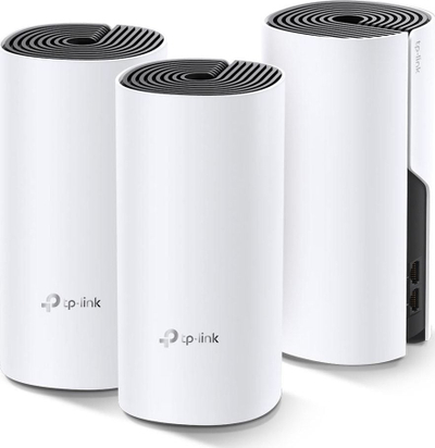 Shpërndarës rrjeti TP-Link Deco M4 (DECO M4 3-PACK), 3 copë, të bardha