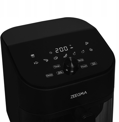 Fritëz ajri FUHAUS Air Fryer, 6.5L, 1600W, e zezë