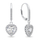 Set stoli Brilio Silver SET195W- vathë + varëse