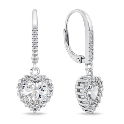 Set stoli Brilio Silver SET195W- vathë + varëse