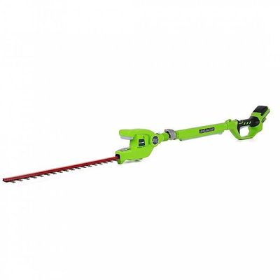 Prerëse gardhi me shtyllë Greenworks G24PH51, 51 cm, pa kabllo, jeshile