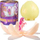 Figurinë koleksionuese Unicorn Academy Baby Unicorn, surprizë, me petale me shkëlqim perlash, shumëngjyrëshe