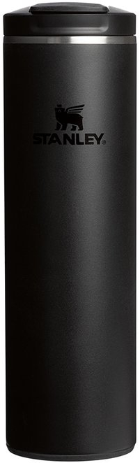 Gota termusi Stanley Transit Fliptop, 470ml, pa BPA, e zezë