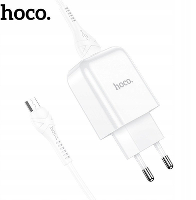 Karikues rrjeti Hoco N2, USB në Type C, i bardhë
