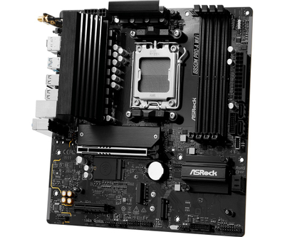 Pllakë amë ASRock B850M Pro-A WiFi, Socket AM5, Micro ATX, DDR5, e zezë