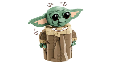 Lodër ndërtimi LEGO Star Wars Grogu with Hover Pram 75403, figurë ndërtuese, 10+ vjeç, shumëngjyrëshe