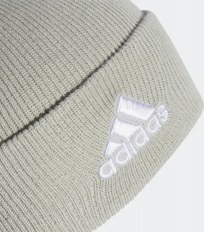 Kapelë beanie adidas Logo Beanie CUF II3524, poliakrilik, jeshile