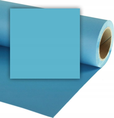 Фотографски хартиен фон Colorama Aqua LL CO102, 2.72m, 11m, светло сина aqua
